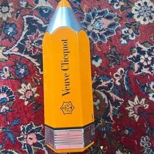 Veuve Clicquot Orange Champagne Bottle Case